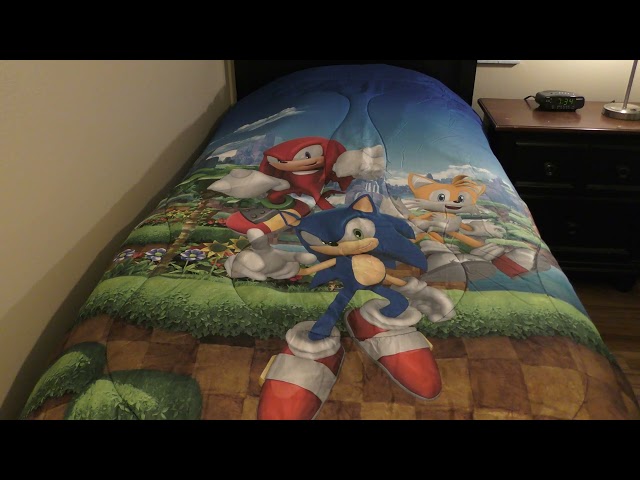 Sonic Comforter and Sheets Unboxing