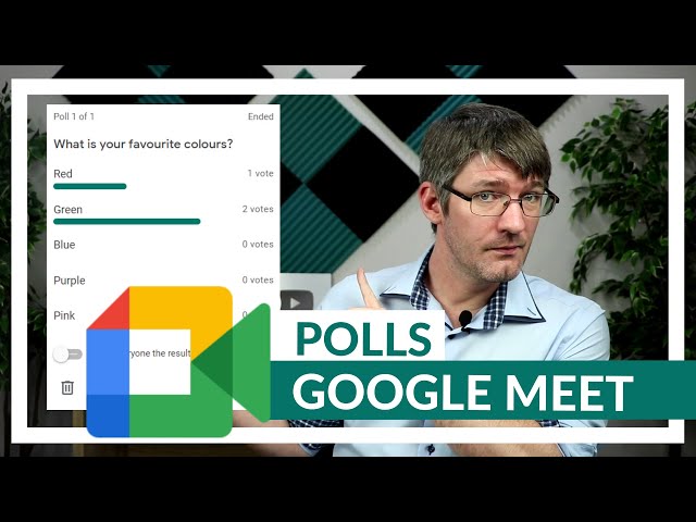 Polls in Google Meet