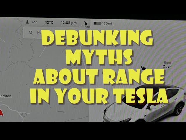 Tesla Reported Range - why miles aren't always miles and why you don't get what it says on website