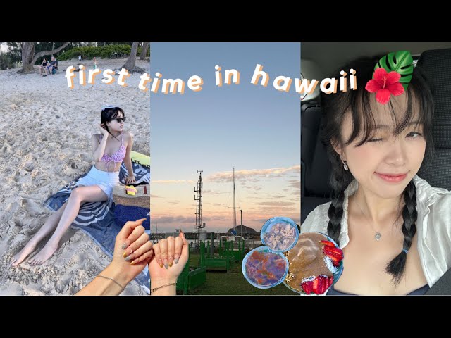 My First Time in Hawai'i 🌺🌴 what i eat, horseback riding, utv, swim with dolphins, food tours
