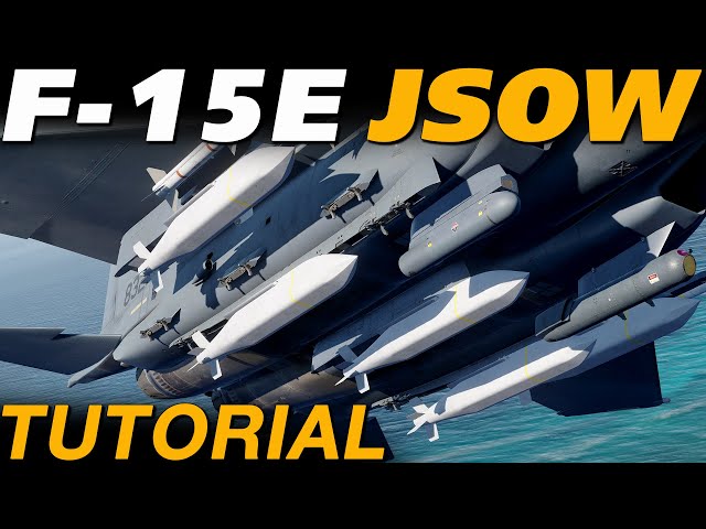 DCS F-15E Strike Eagle | AGM-154A JSOW Tutorial!