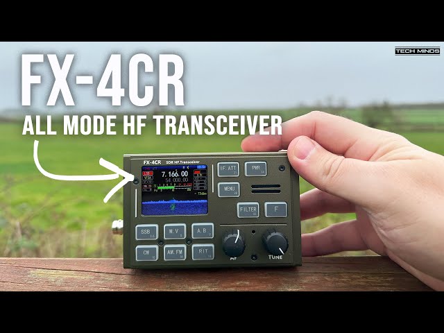FX-4CR All Mode HF Portable Transceiver With Bluetooth & 20 Watts RF Power