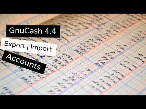 Manage Personal Finances in GnuCash (Free software)
