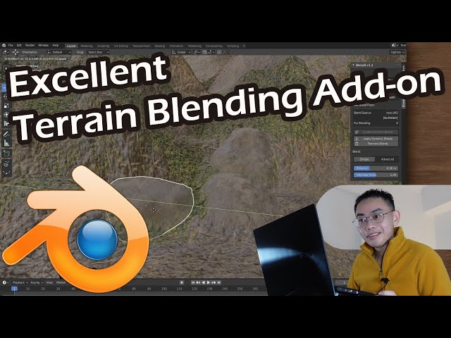 Blender Terrain Blending Add-on