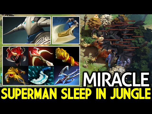 MIRACLE [Sven] Max Cleave Damage Sleep in Jungle 1100 XPM Dota 2