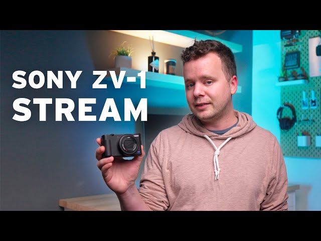 Sony ZV-1 as a Webcam - UNLIMITED Power Option