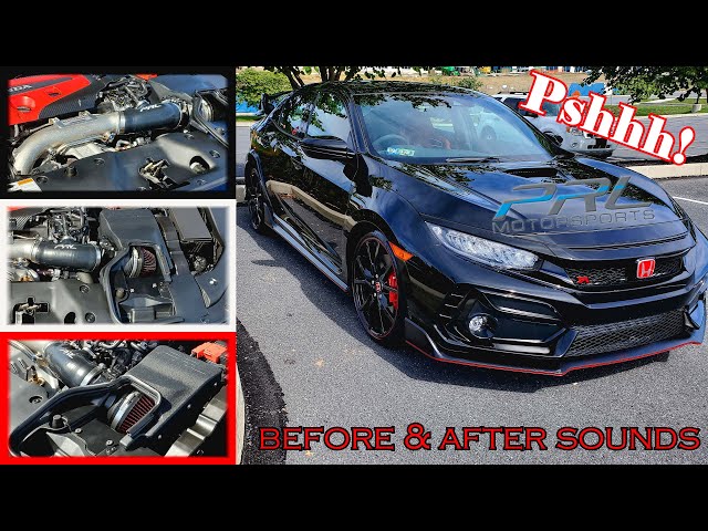 Installing the  PRL High Volume Intake(HVI) on my 10th Gen 2021 Type R W/Before & After Sounds