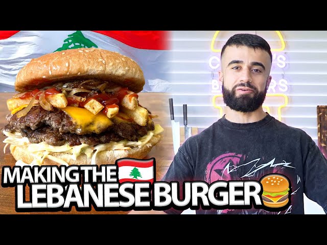 The ICONIC Lebanese Coleslaw Burger Recipe