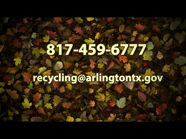 2022 Leaf Recycling & Drop-Off Locations