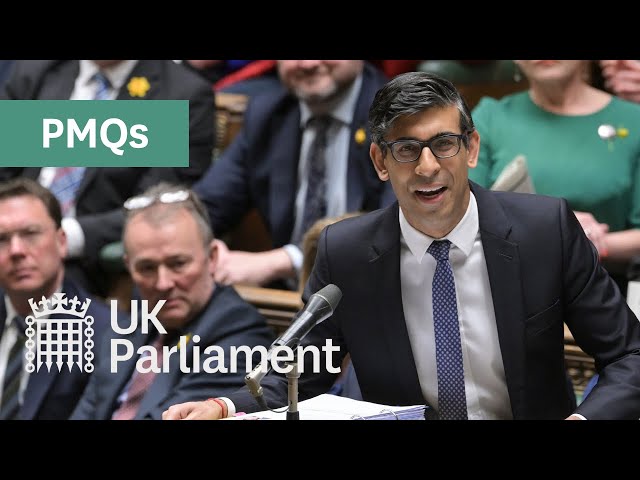 Prime Minister's Questions with British Sign Language (BSL) - 26 April 2023