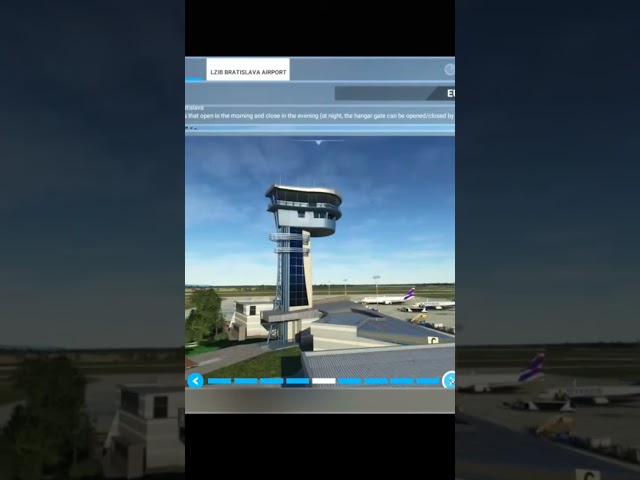 Slovakia's largest Airport, Bratislava Airport (LZIB), gets a major makeover in MSFS!