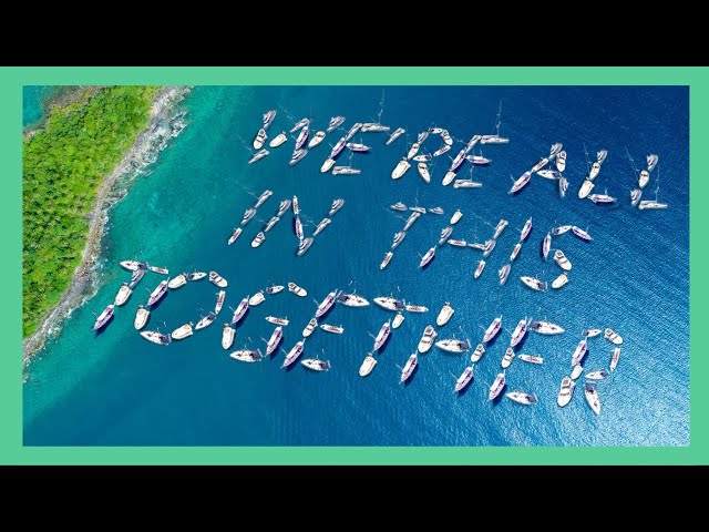 Celebrities Spell Out 'We're All In This Together' With Their Yachts