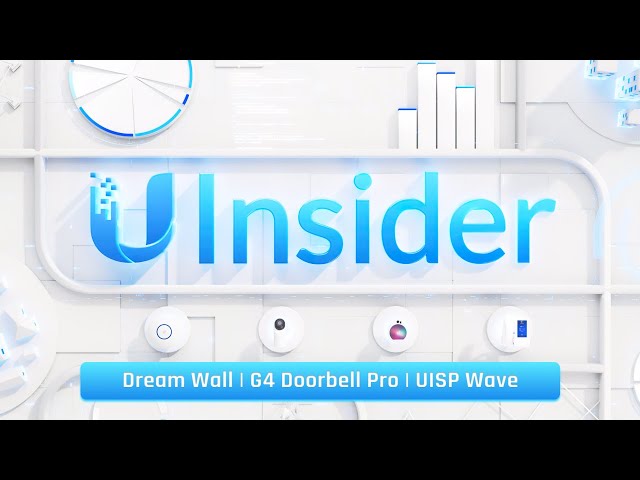 Ubiquiti Insider: UniFi Dream Wall | G4 Doorbell Pro | UISP Wave Tech  [June 2022]