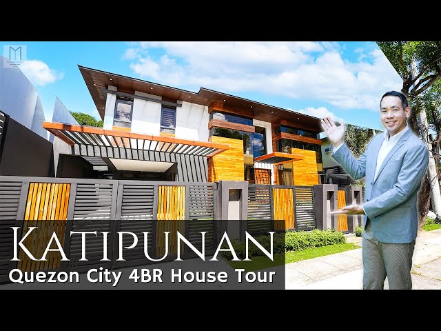 House Tour QC67 • "An EXTRAORDINARY Family Home!" • Katipunan Quezon City 4BR House and Lot for Sale