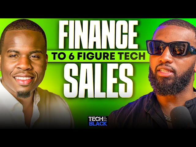 From Finance To 6 Figure Tech Sales Career!