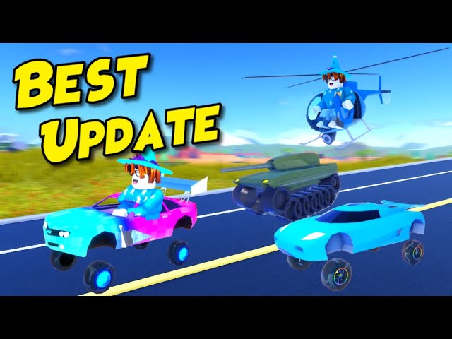 BEST UPDATE! Jailbreak Cars are Insanely FAST! (Roblox)