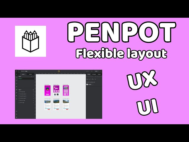 Penpot flexible layout