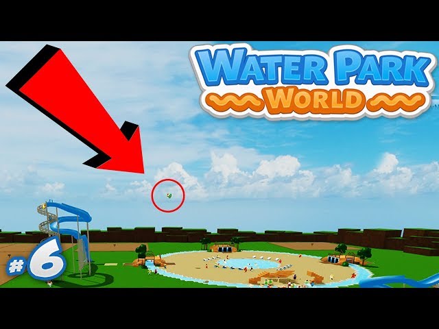 Water Park World #6 - LAUNCHING GUESTS OUT OF SLIDES (Roblox Water Park World)