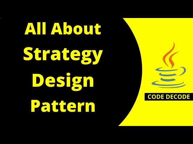 Strategy Design Pattern implementation in Spring boot Java  | Interview Questions | Code Decode
