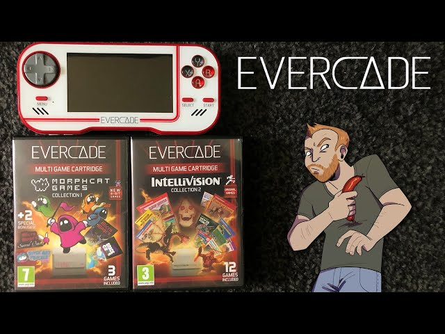 Let's Play Evercade Games - MORPHCAT GAMES COLLECTION 1 and INTELLIVISION COLLECTION 2
