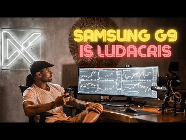 My Day Trading Computer Setup Just Got Weird AF - Best Samsung Monitor Ever?!