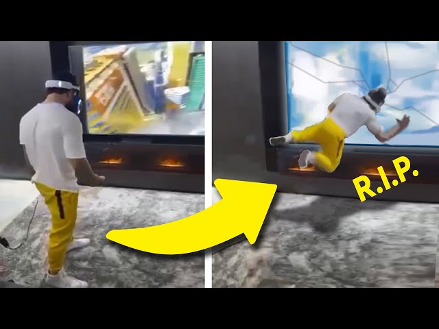VR Destroying Players! LOL #compilation