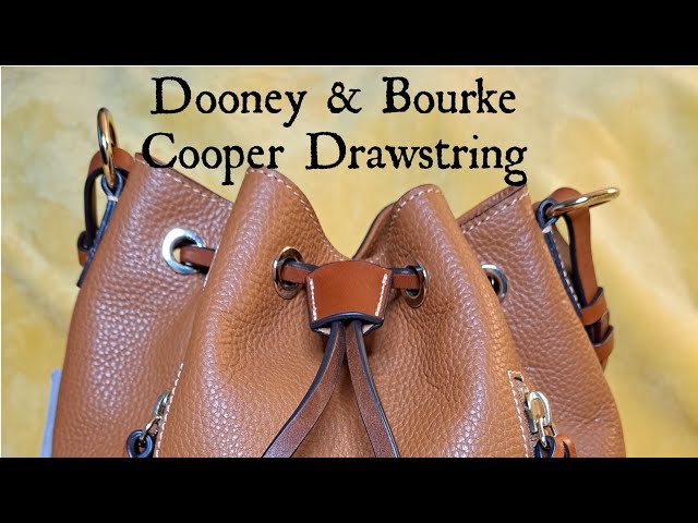 Dooney & Bourke Cooper Drawstring (Day 8 of 16) #dooneyandbourke #handbags #OlaMaye