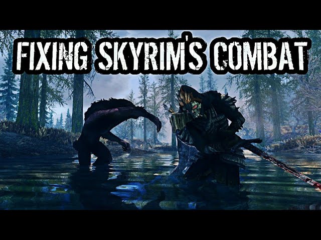 The Most DYNAMIC Skyrim Combat Mod
