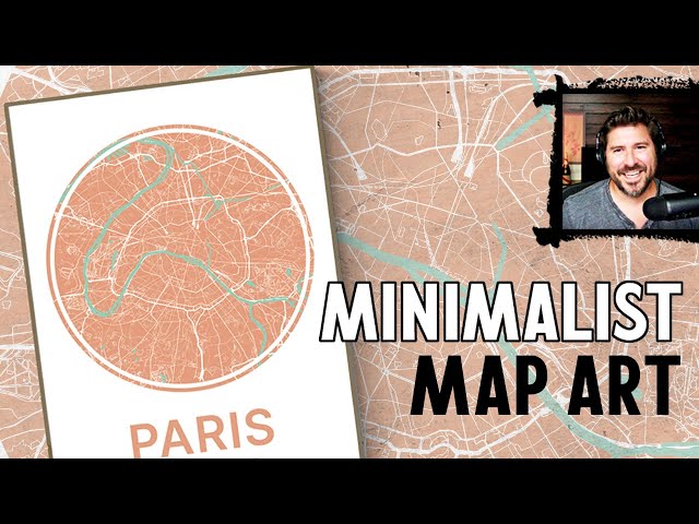 How to Make Amazing Minimalist Map Art with Inkscape: Step-by-Step Tutorial