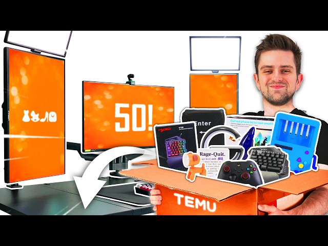 50 CHEAP Gadgets For Gamers From Temu!