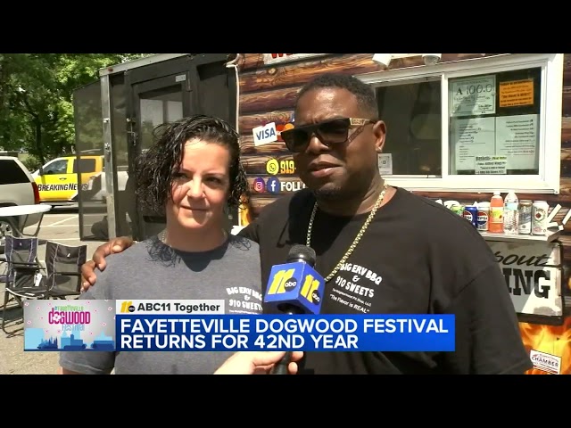 Annual Dogwood Festival kicks off in Fayetteville for 42nd year