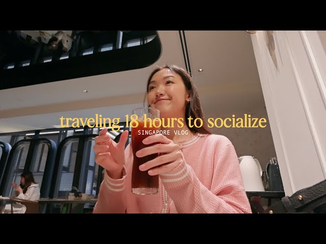 When an introvert steps out of her comfort zone | going to Singapore, meeting new friends!