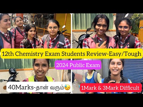 12th TN Students Exam Review