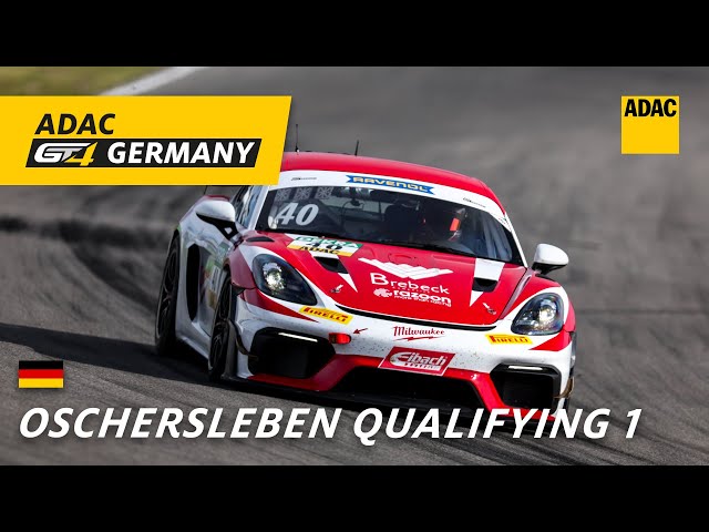 Live Qualifying 1 | ADAC GT4 Germany | Motorsport Arena Oschersleben