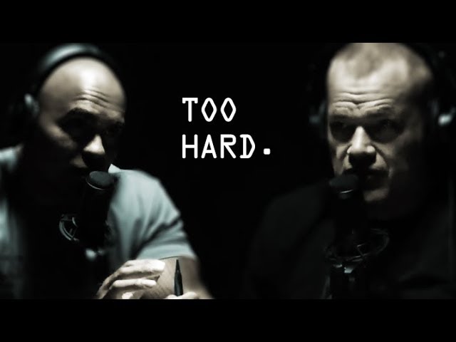 Are you GETTING AFTER IT too hard - Jocko Willink and Echo Charles