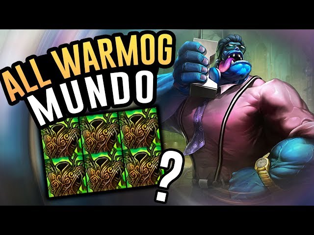BUILDING NOTHING BUT WARMOGS ARMOR ON MUNDO?! - Mundo Top - League of Legends