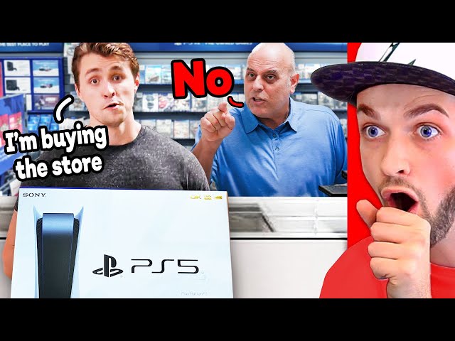 *FAKE* MrBeast KICKED OUT of store!