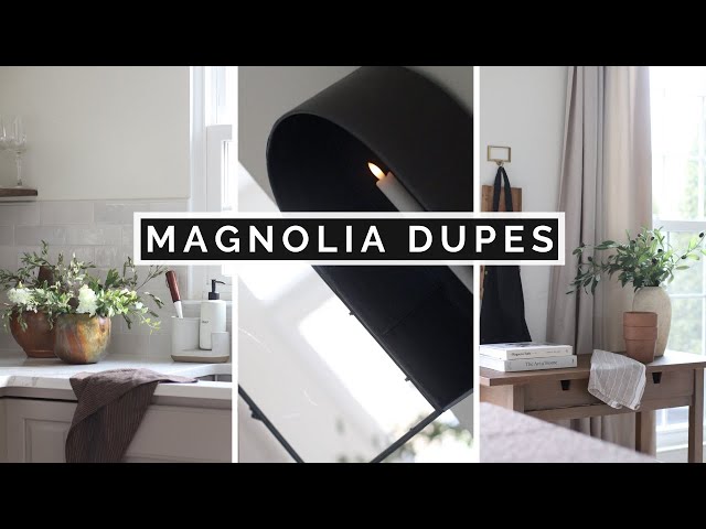 MAGNOLIA VS THRIFT STORE | HEARTH & HAND DIY HIGH END DUPES HOME DECOR ON A BUDGET