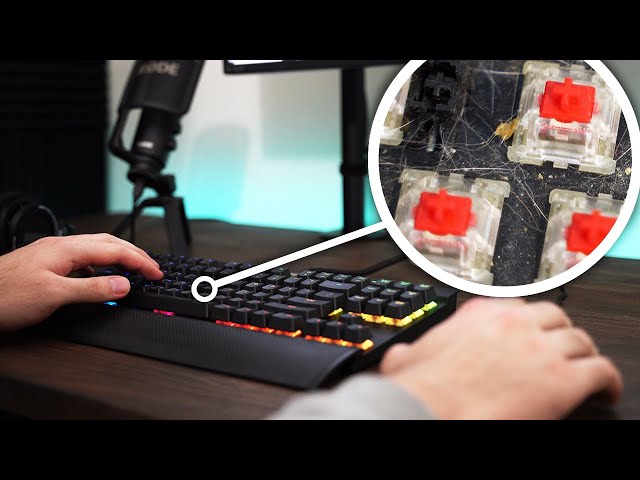 How to CLEAN Your Mechanical Keyboard Safely!