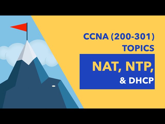 CCNA (200-301) Topics: NAT, NTP, & DHCP
