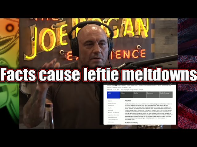 ODYSEE EXCLUSIVE: Joe Rogan enrages the leftwaffen by telling the truth again