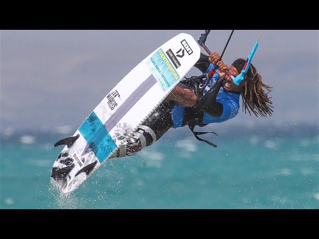 Airton Cozzolino and Matchu Lopes - GKA Kite Surf World Tour in Sotavento, Fuerteventura