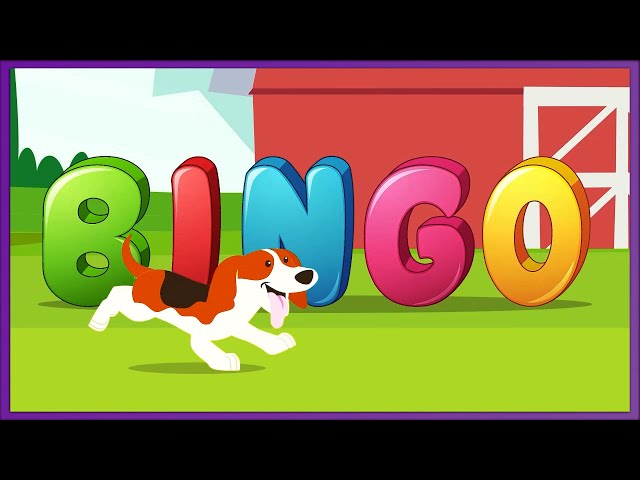 BINGO Dog Song | Animal Children Songs