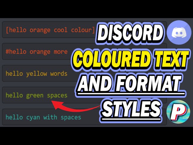 How To Make DISCORD COLOR TEXT and Text Formats (Bold Italics Underline) 2021