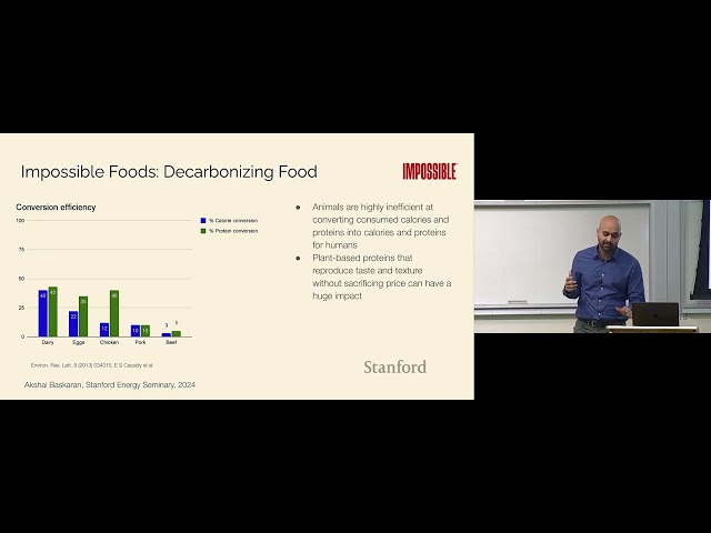 Stanford Energy Seminar | Lessons from a climate career in food and industrial decarbonization