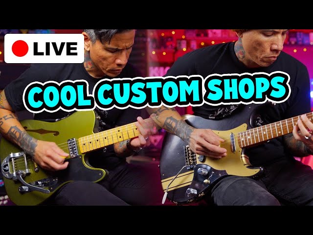 One Of A Kind Fenders! - Sat. Coffee Q&A LIVE!
