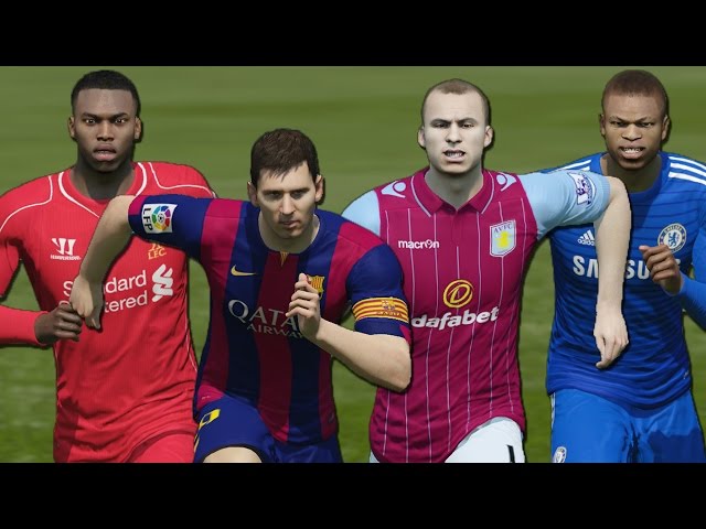Fastest Strikers in FIFA 15 without the ball | Speed Test