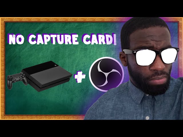 How to Capture PS4 Footage in OBS WITHOUT Capture Card!