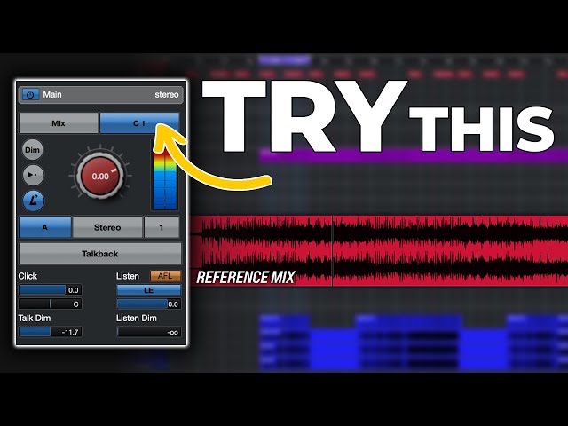 A/B Reference Mix with this CUBASE PRO HACK