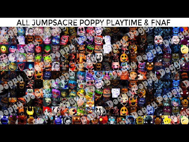 ALL New Jumpscare Mommy MaskGas Poppy Playtime, FNAF 1,2,3,4 Security Breach, Roblox in 8 Minutes